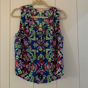 Mara Hoffman Sleeveless Printed Blouse
